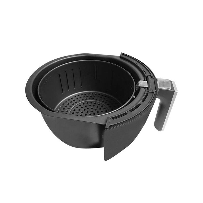 Nồi Chiên Không Dầu LocknLock Manual Eco Fryer 3.2L, 220V~ 50Hz, 1400W - Màu Đen - EJF161BLK, , large image number null